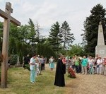 Панихида в День Победы на воинском кладбище в Залаэгерсеге