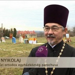 Репортаж о закладке православного храма в Хевизе показан в эфире венгерского телеканала Duna TV