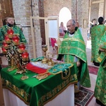 Богослужение в день памяти преподобного Сергия Радонежского в Хевизе