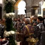 Утреня с чином Погребения Плащаницы в Успенском кафедральном соборе Будапешта
