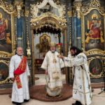 Соборное служение в Успенском соборе Будапешта в день тезоименитства Святейшего Патриарха Московского и всея Руси Кирилла