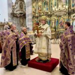 Вечернее богослужение накануне праздника Воздвижения Честного и Животворящего Креста Господня
