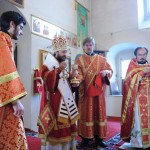 Митрополит Волоколамский Иларион совершил Божественную литургию в храме на Черниговском подворье