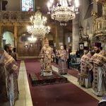 Епископ Подольский Тихон совершил Литургию Преждеосвященных Даров в Успенском кафедральном соборе Будапешта