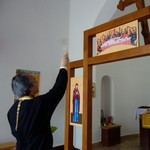Освящение иконостаса в храме в Залаваре