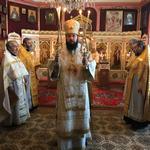 Архиепископ Антоний совершил Божественную Литургию в Свято-Сергиевском храме Будапешта