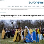 Ведущие венгерские и российские СМИ рассказали о закладке православного храма в Хевизе