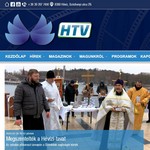 Репортаж Хевизского телевидения о православном празднике Крещения Господня