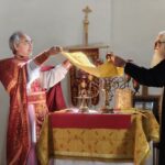 Божественная литургия в Хевизе в день памяти целителя Пантелеимона