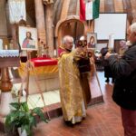 Божественная литургия в Пакше в Неделю 23-ю по Пятидесятнице