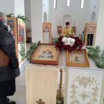 Божественная литургия в Хевизе в день памяти святого благоверного князя Александра Невского