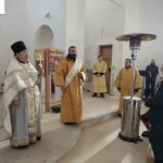 Божественная литургия в Хевизе в Неделю 31-ю по Пятидесятнице, по Рождестве Христовом