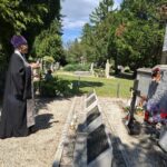 Панихида в Кестхее у воинского мемориала